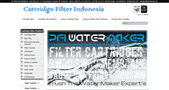 Desktop Screenshot of cartridgefilterindonesia.com